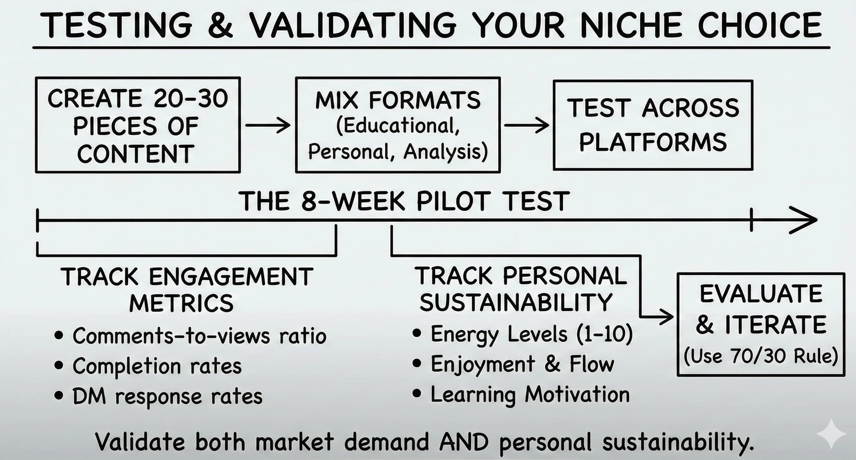 How to Choose Your Content Creator Niche - overview