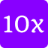 A favicon of 10x Tech Infinity