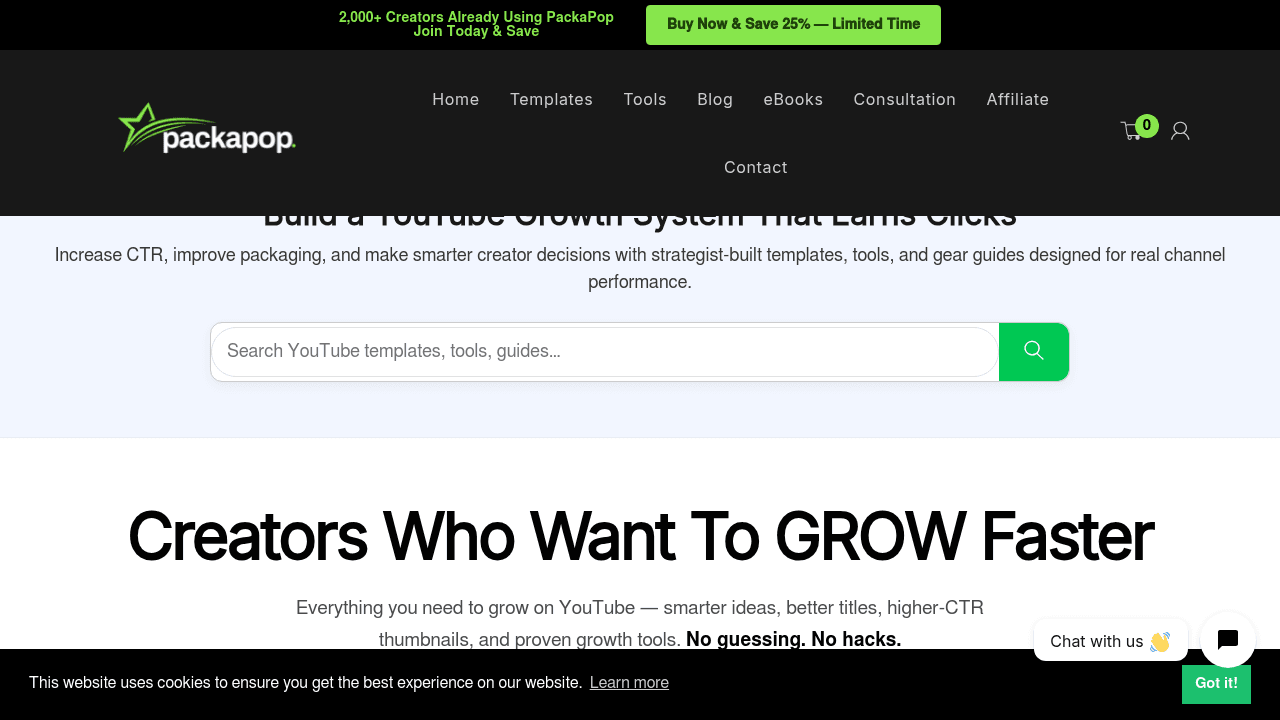 AI YouTube Title Generator interface screenshot showing main features and user interface