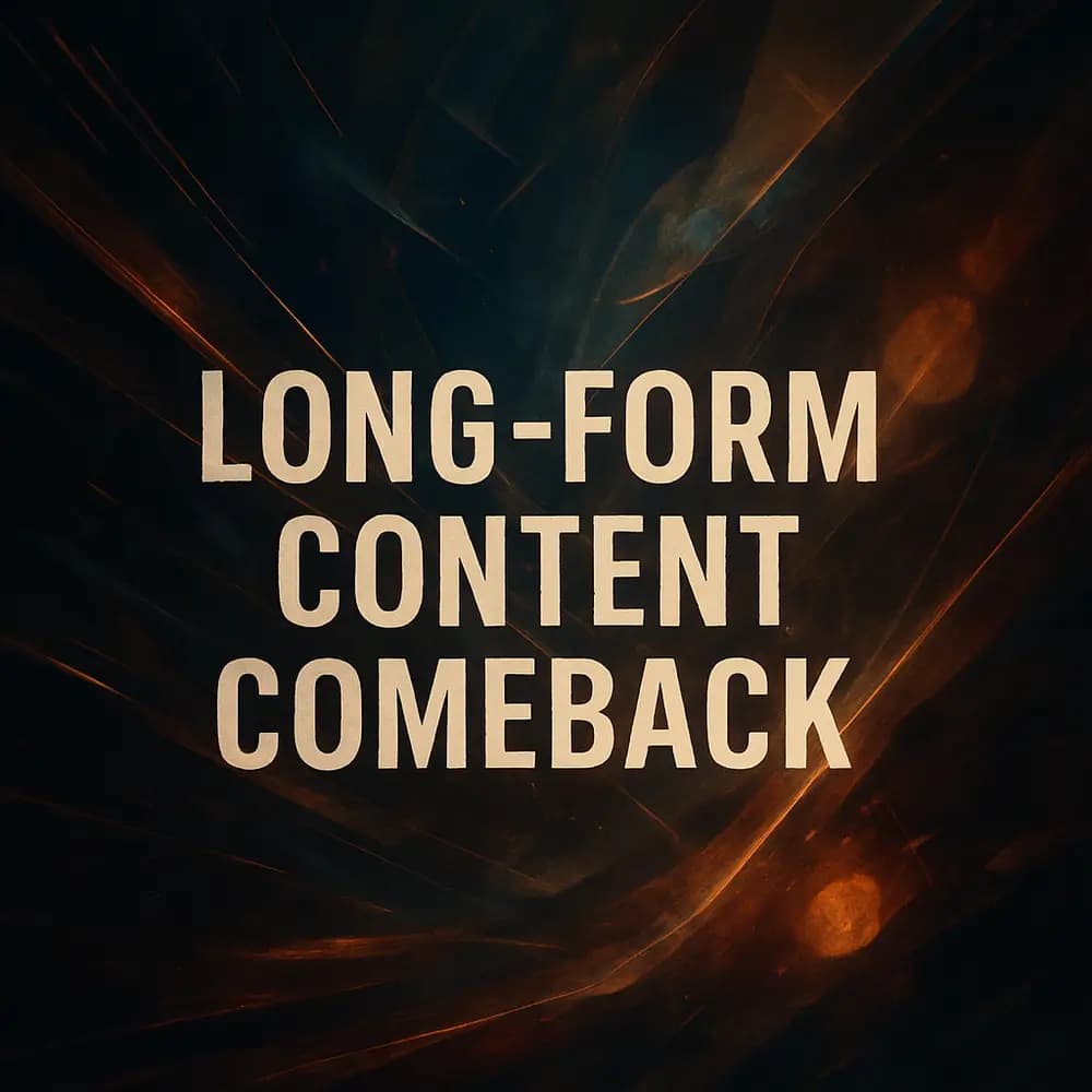 Why Long-Form Content is Making a Comeback