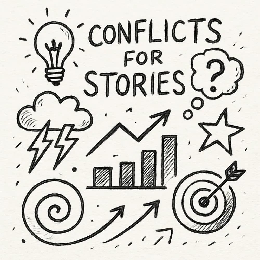 Conflict Mapping for Content Creators: The Ultimate Story Map Template