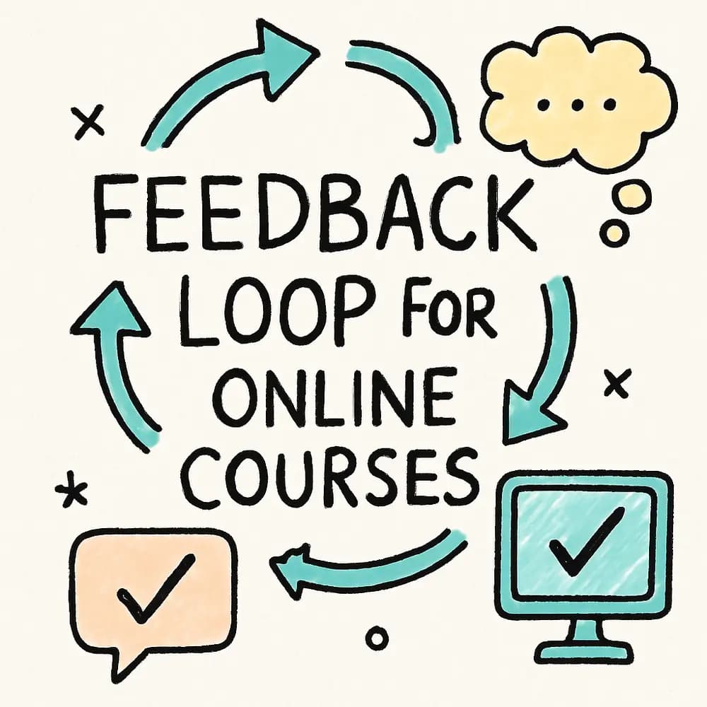 Transform Your Online Course Through Strategic Student Feedback and Iterative Learning Experience Design
