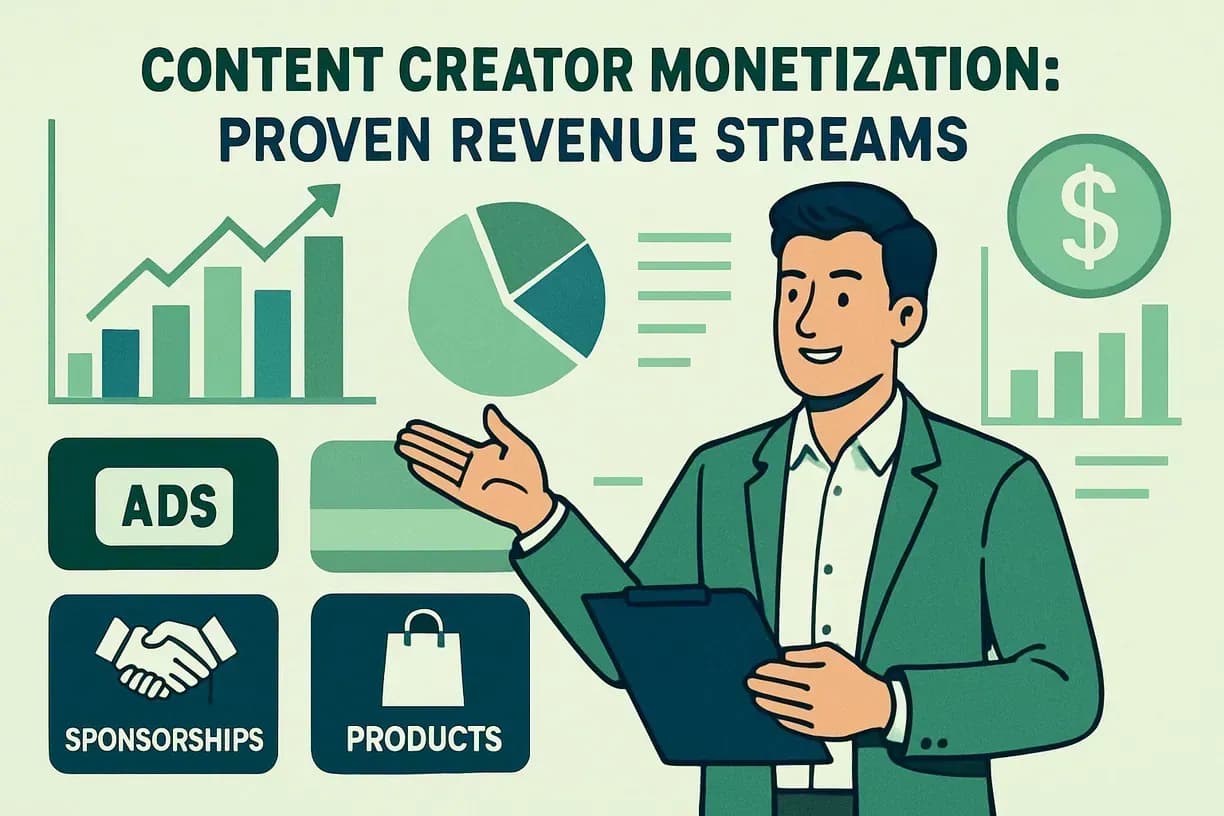 Content Creator Monetization: Proven Revenue Streams