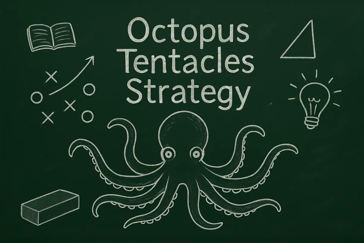 The Octopus Tentacle Strategy: How B2B Marketers Transform Social Media Into Traffic Funnels