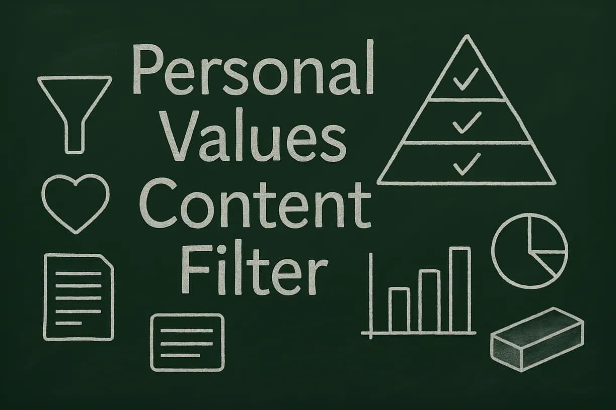 The Personal Values Content Filter: Your Secret Weapon for Authentic Brand Creation
