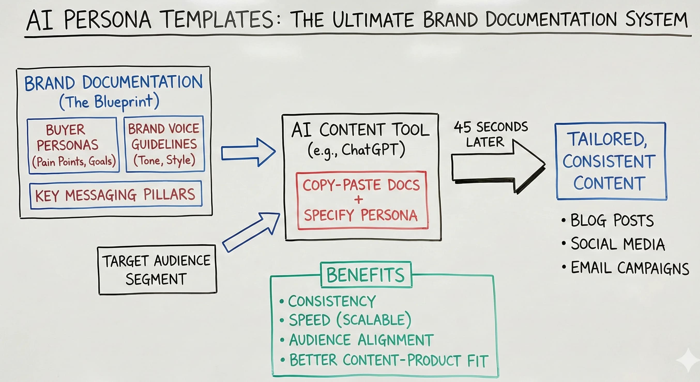 How AI Persona Templates Transform Content Creation: The Ultimate Brand Documentation System - Blog post thumbnail