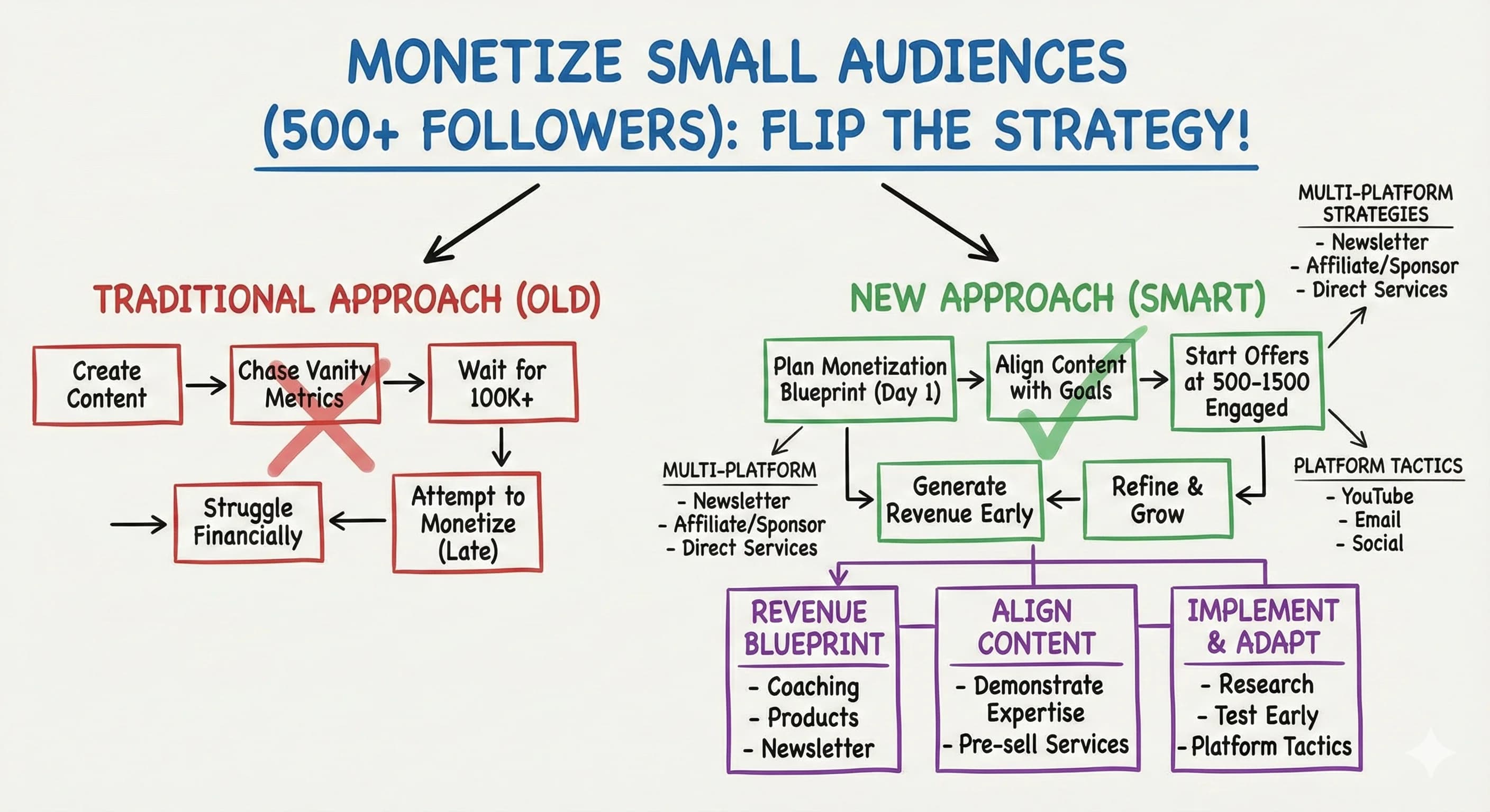 How Content Creators Can Monetize Small Audiences: Start Earning at 500 Followers - Blog post thumbnail