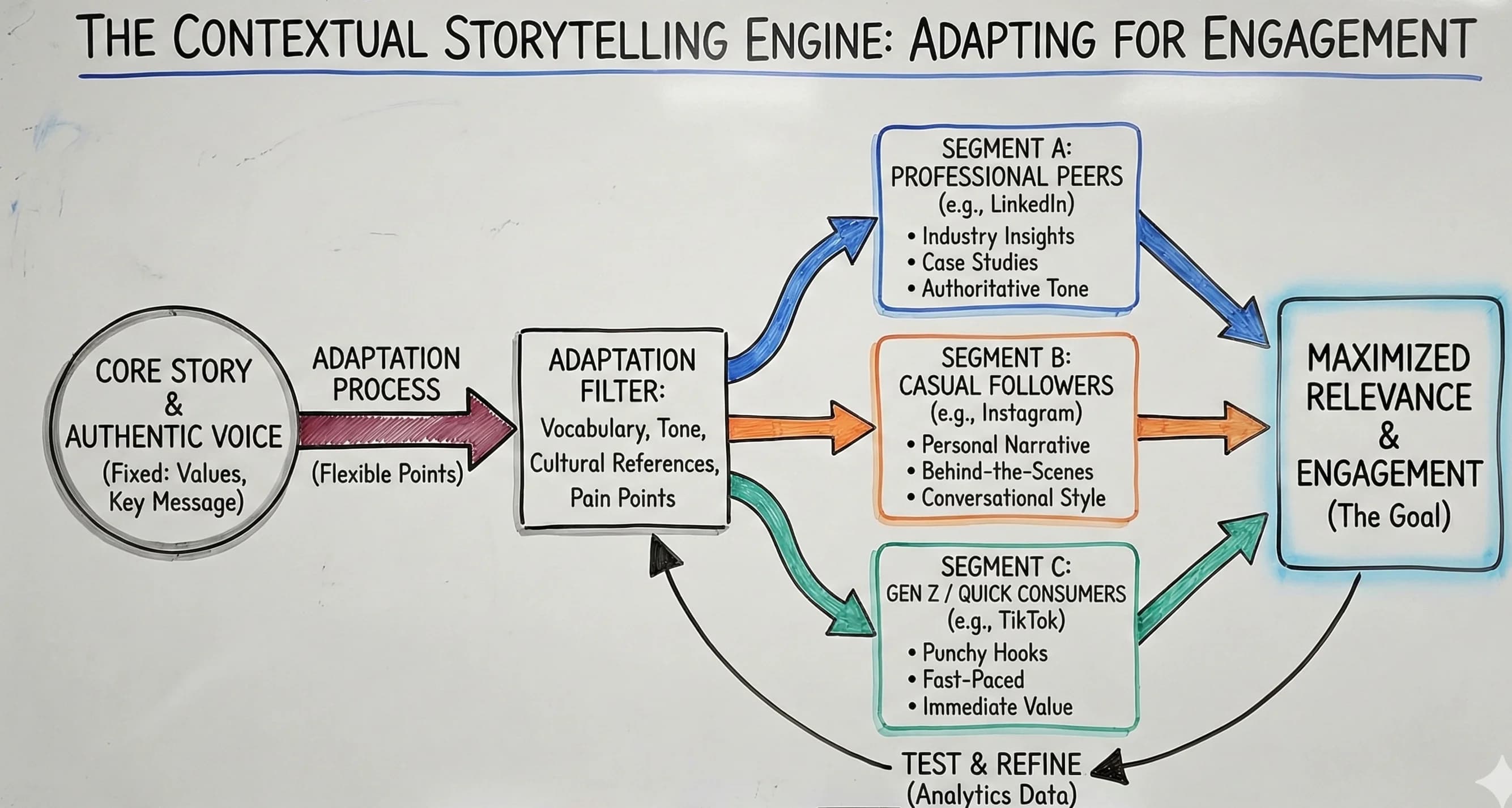 How to Adapt Your Storytelling for Different Audience Segments - Blog post thumbnail
