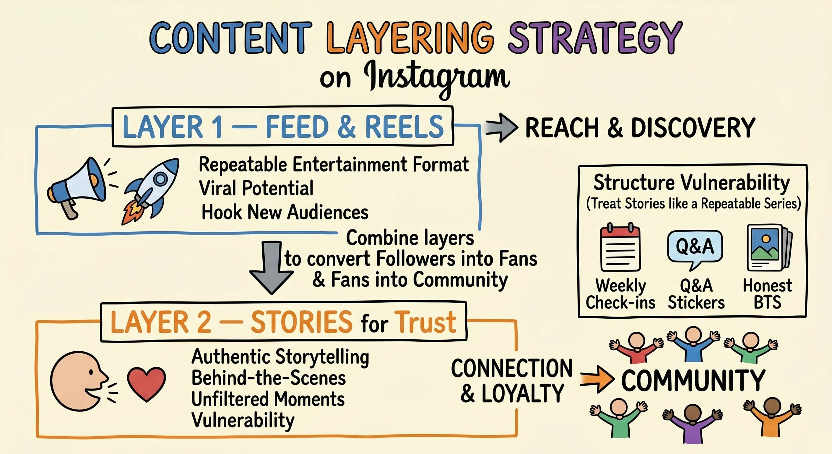 How to Build Community on Instagram Using the Hybrid Creator Model - overview