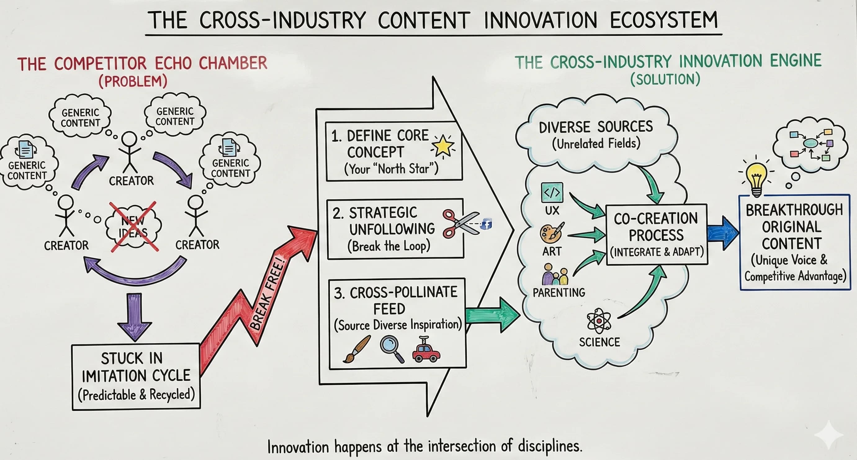 How to Source Innovation: Break Free from Competitor Crowdsourcing for Original Content Creation - Blog post thumbnail