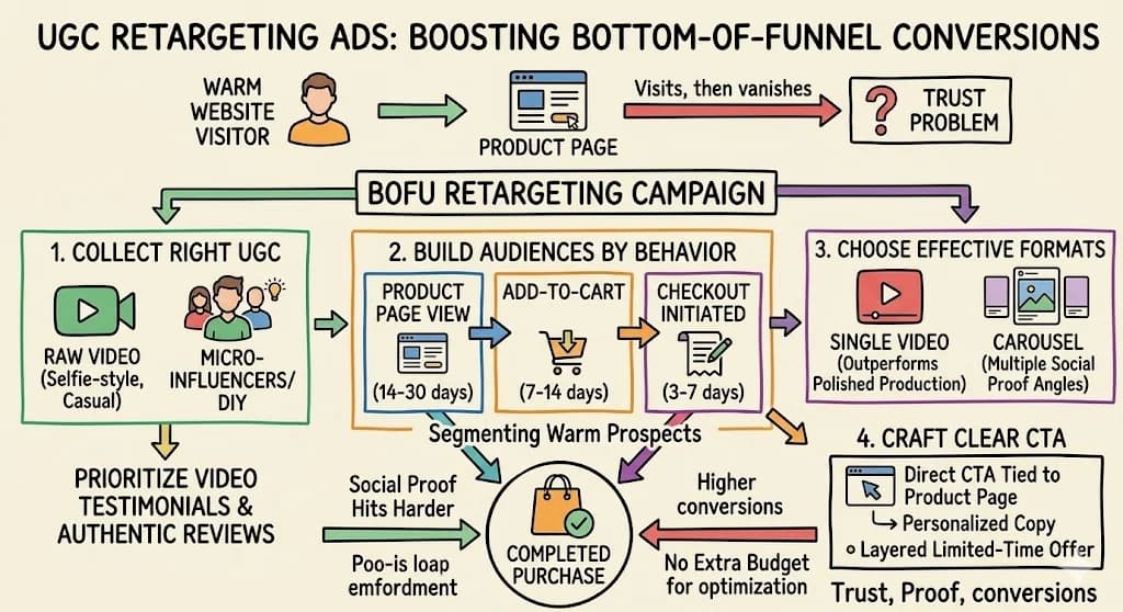 How to Use UGC in Retargeting Ads to Boost Conversions at the Bottom of the Funnel - Featured blog post image