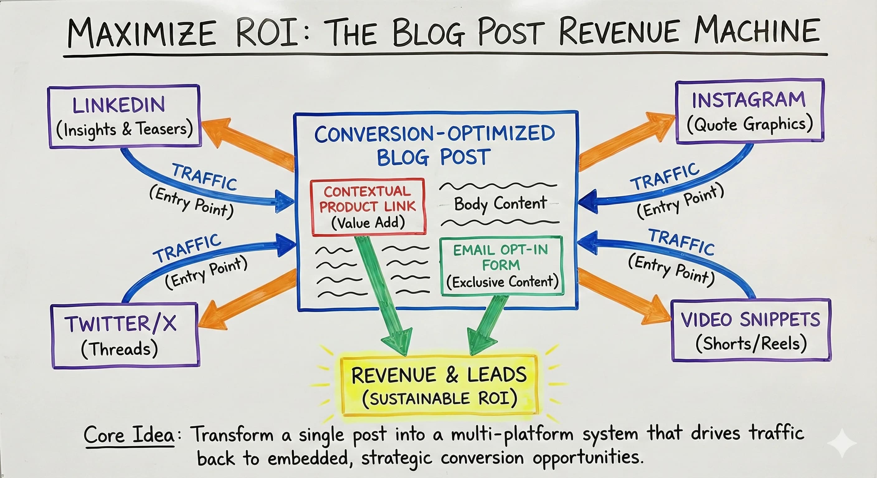 Maximize ROI with Smart Content Repurposing Strategies - Blog post thumbnail