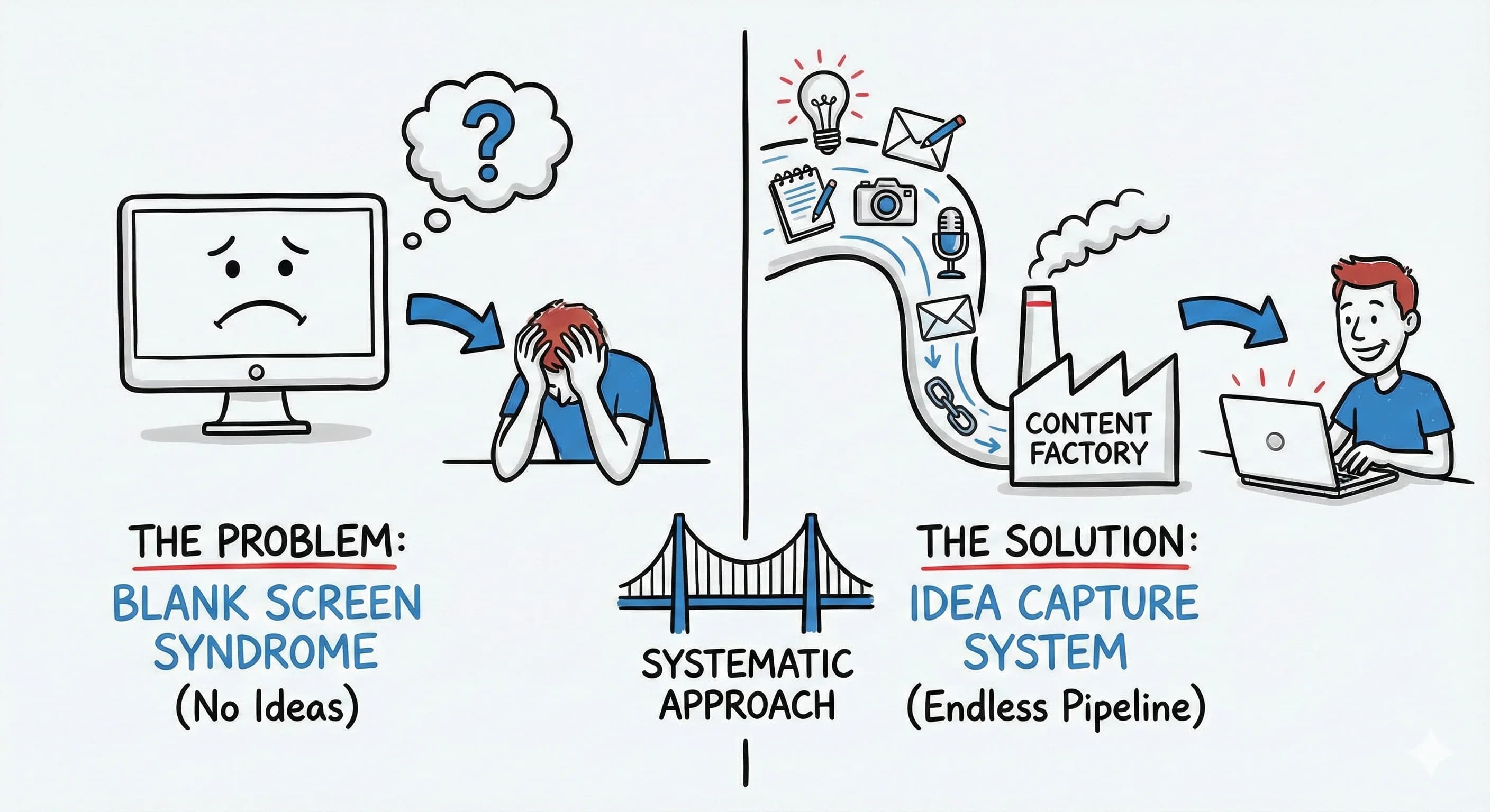 Never Run Out of Content Ideas: The Ultimate Content Creation System for Modern Creators