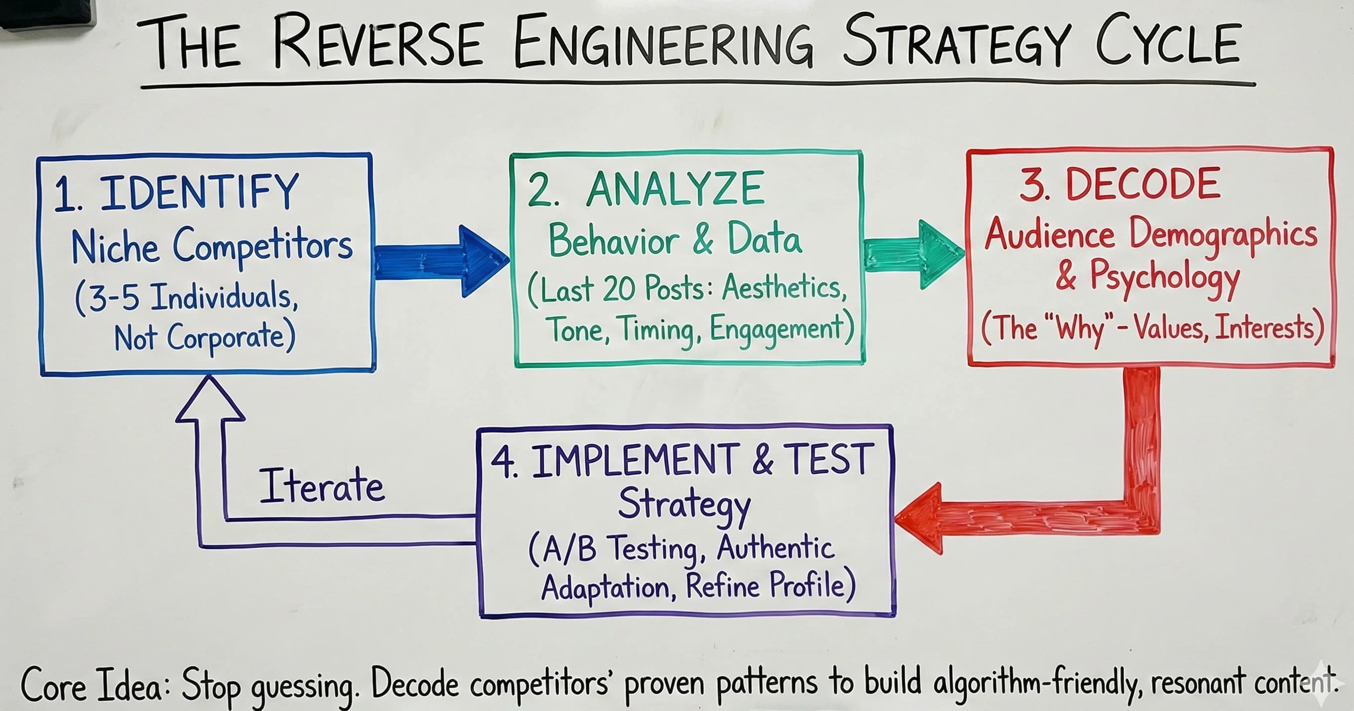 Reverse Engineering Algorithm Success: How to Decode Your Competitors' Social Media Strategy - Blog post thumbnail