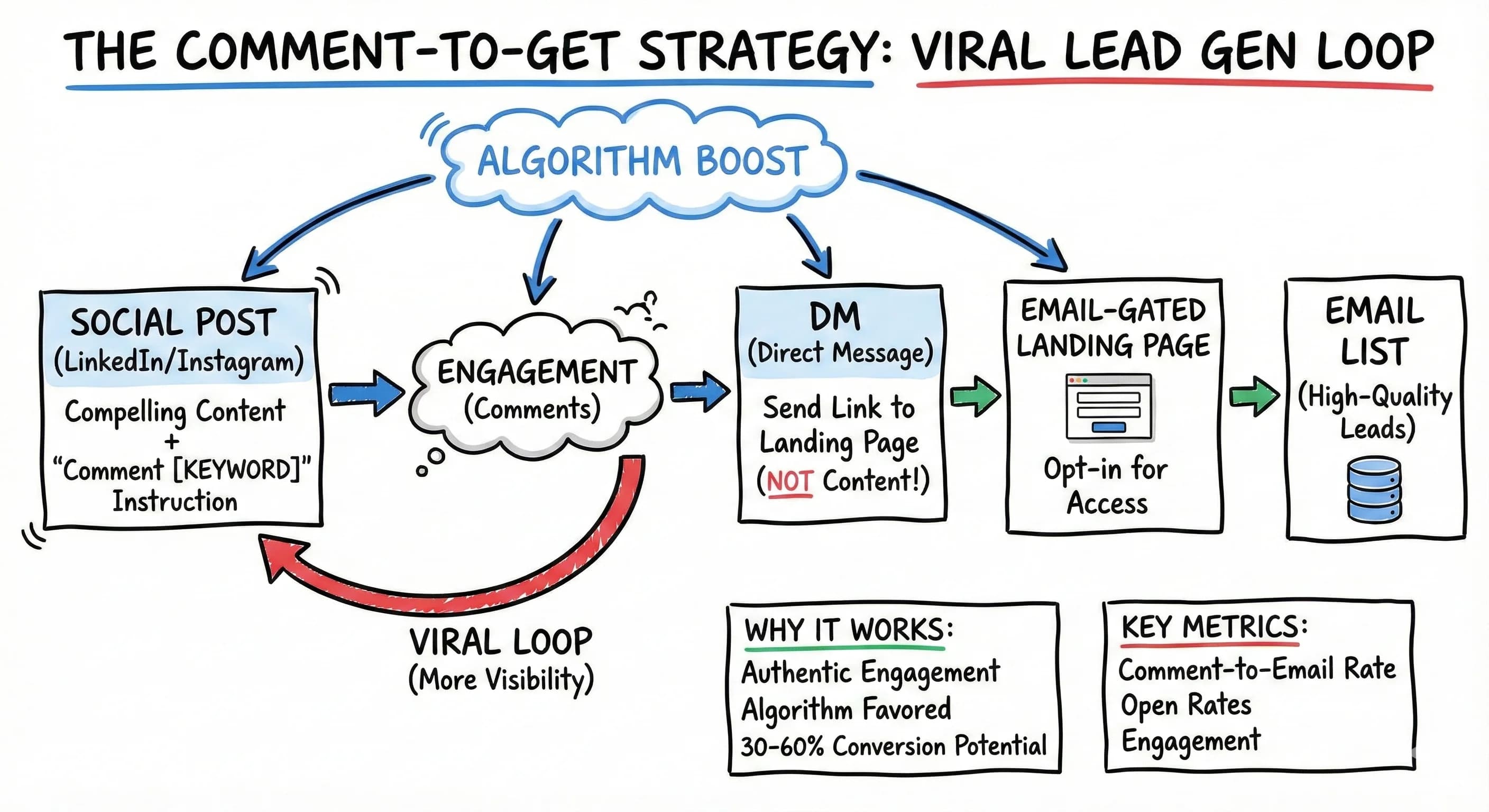 The Comment-to-Get Strategy: Proven Lead Generation Strategies for LinkedIn & Instagram Content Marketing - Blog post thumbnail