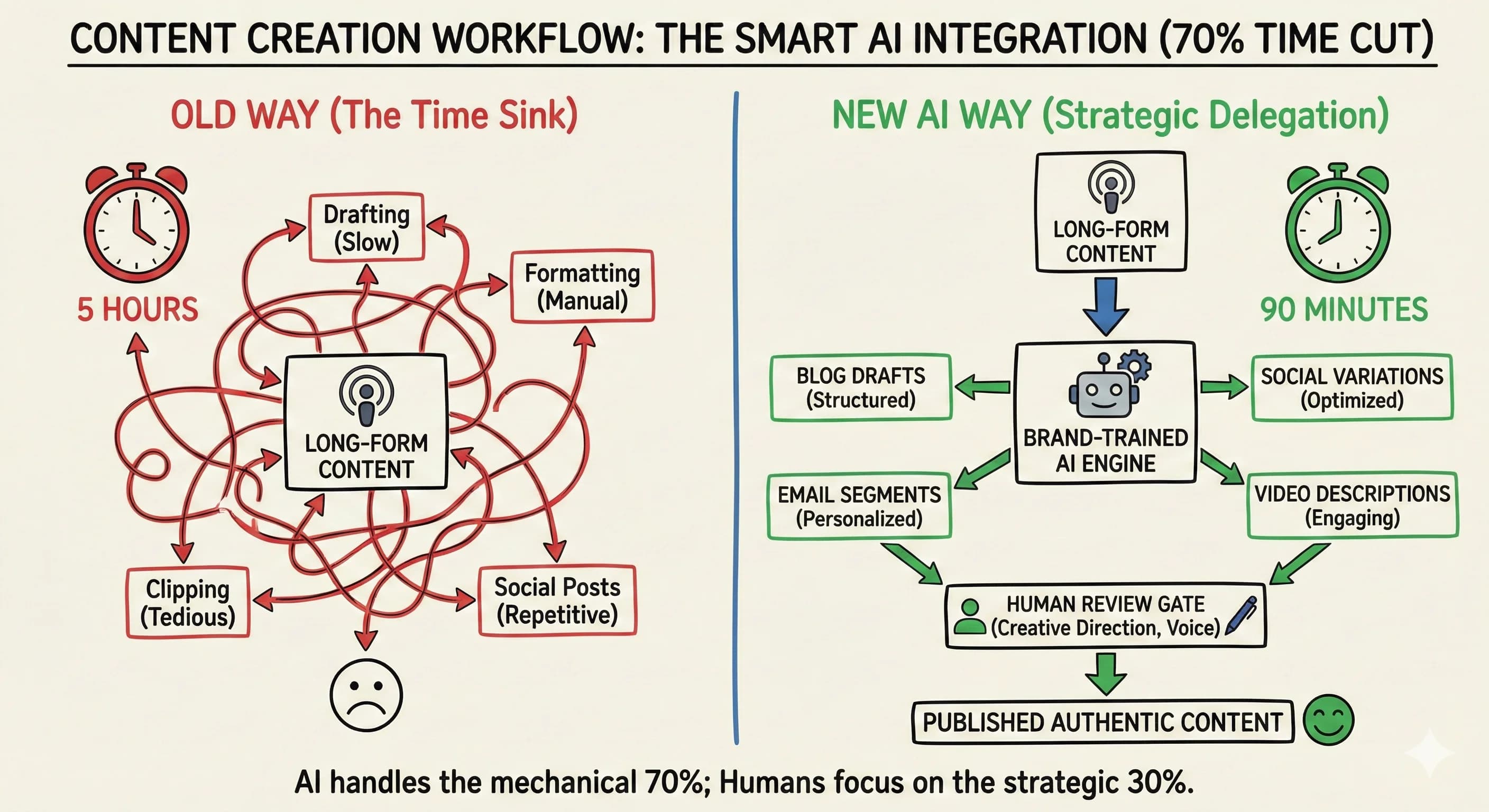 Transform Your Content Creation Workflow: Cut Production Time by 70% with Smart AI Tool Integration - Blog post thumbnail