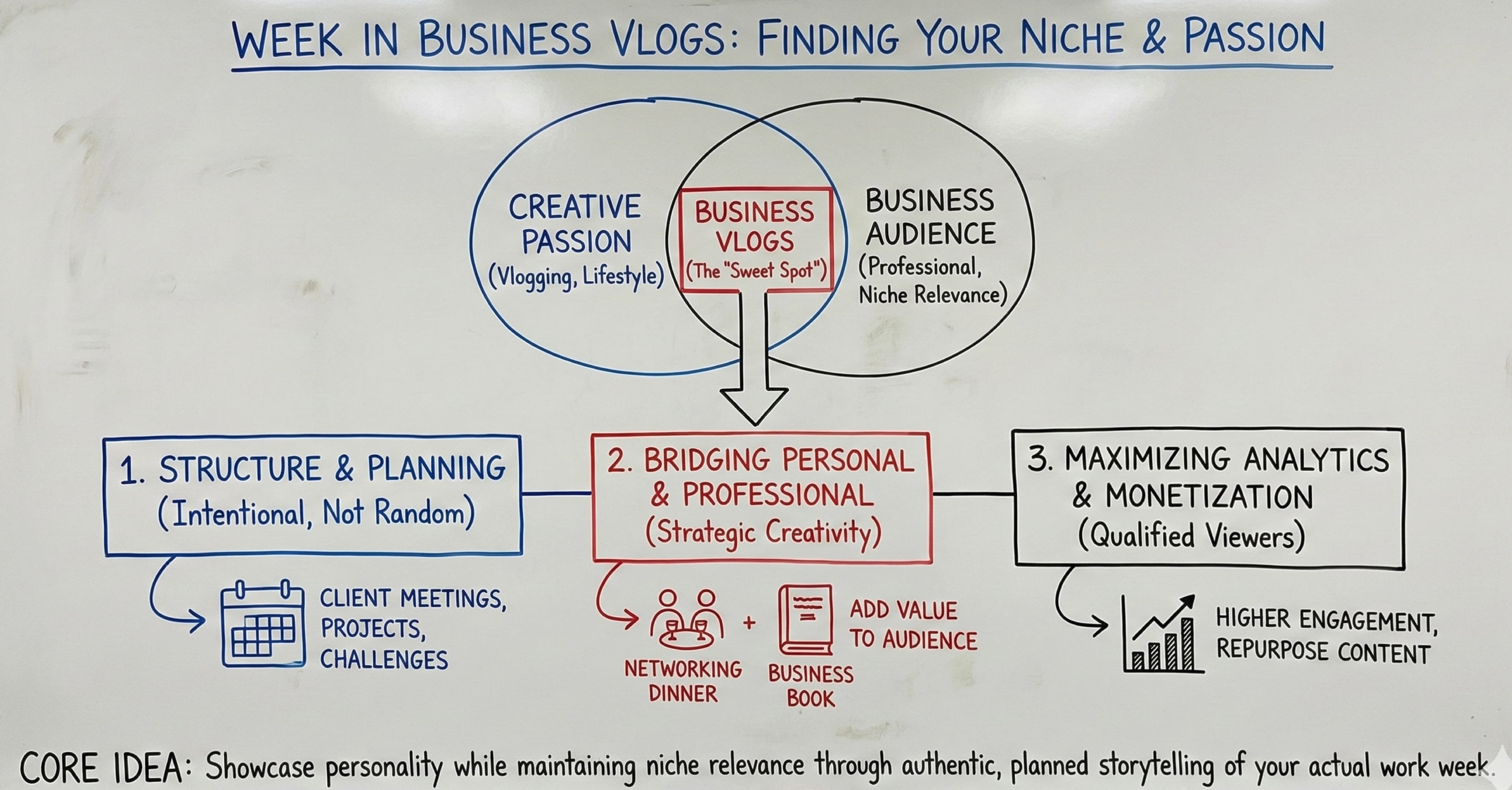 Week in Business Vlogs: How to Find Your Niche While Satisfying Your Creative Passion - Blog post thumbnail
