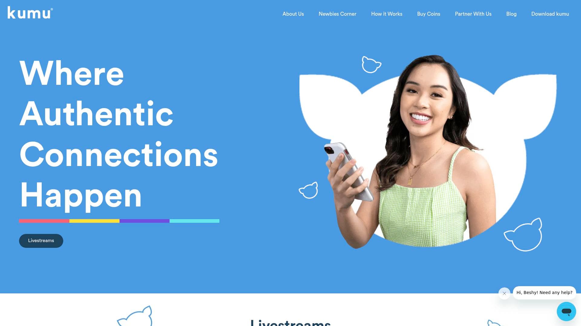 Kumu interface screenshot showing main features and user interface