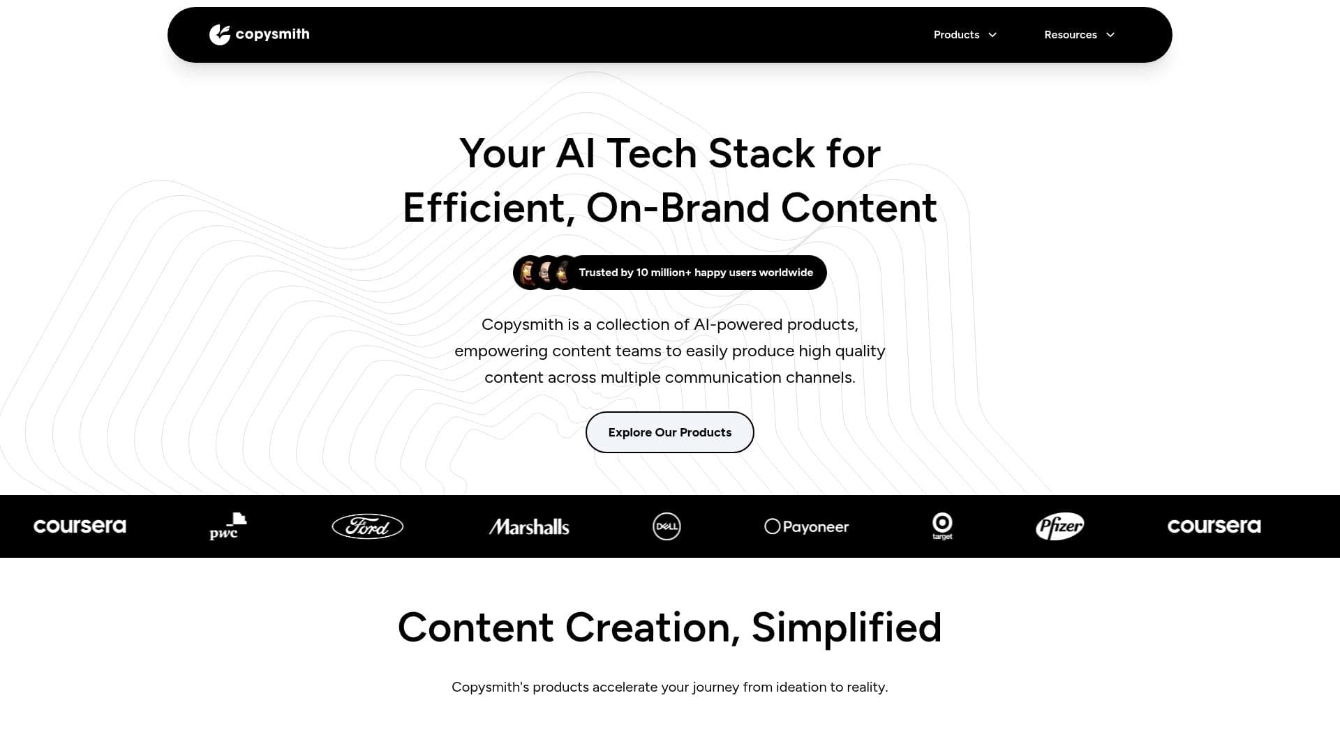 Copy Smith interface screenshot showing main features and user interface
