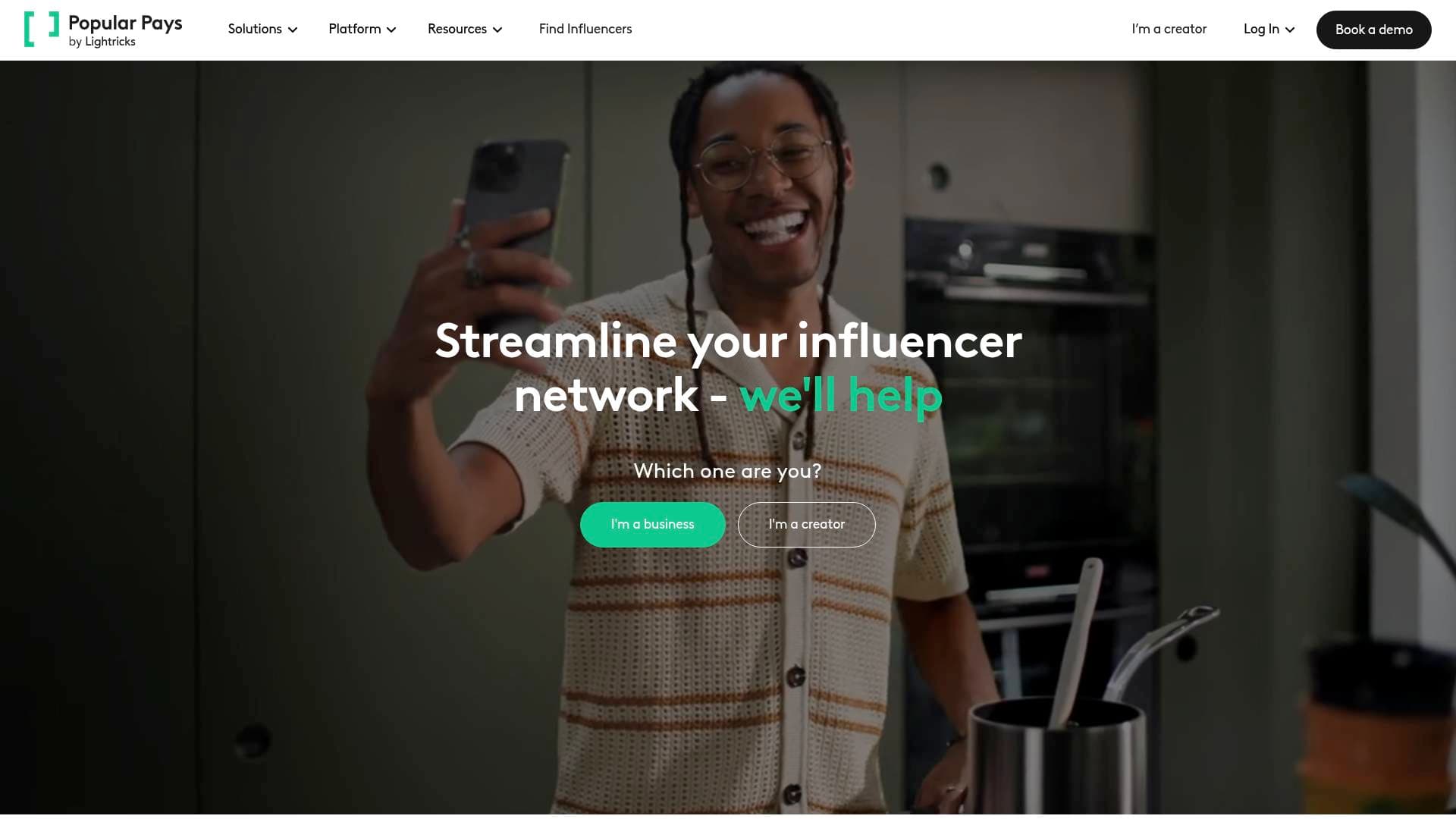 PopularPays interface screenshot showing main features and user interface